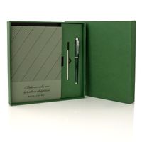 Zestaw Prezentowy na Dzień Nauczyciela Notes z Grawerem Długopis w Pudełku