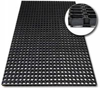 WYCIERACZKA GUMOWA MATA AŻUROWA DO BUTÓW WEJŚCIOWA GRUBA MOCNA 40x80