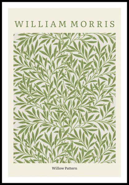 Plakat 61x91,5cm Design Willow Pattern, Morris Vintage do Salonu zdjęcie 3