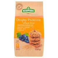 Kupiec OTRĘBY PSZENNE 150g 0,15KG dodatek do jogurtów koktajli muesli ciast