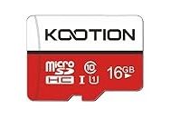 KOOTION 16GB Micro SD wideo UHD R/W do 80/20 MB/s MicroSDXC