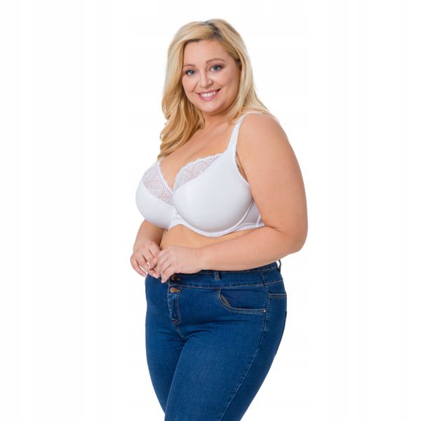 Biustonosz półusztywniany AVA 1921 MAXI BIAŁY 80I zdjęcie 4