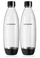 Zestaw butelek do saturatora SodaStream Fuse czarne 2x1L