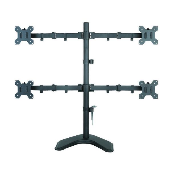 POCZWÓRNE WOLNOSTOJĄCE RAMIĘ BIURKOWE LED/LCD 13-27 CALI TECHLY zdjęcie 1