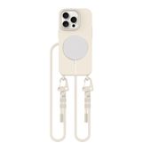tech-protect magnecklace magsafe iphone 15 pro cosmic latte