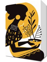 Obraz 20x30cm Kobieta i Natura