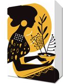 Obraz 20x30cm Kobieta i Natura