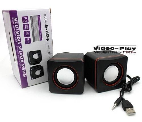 EXTRA GŁOŚNIKI 2X 3W USB PC LAPTOP MULTIMEDIALNE na Arena.pl