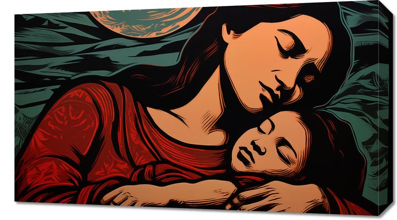 Obraz 70x40cm Matczyne Więzi zdjęcie 1
