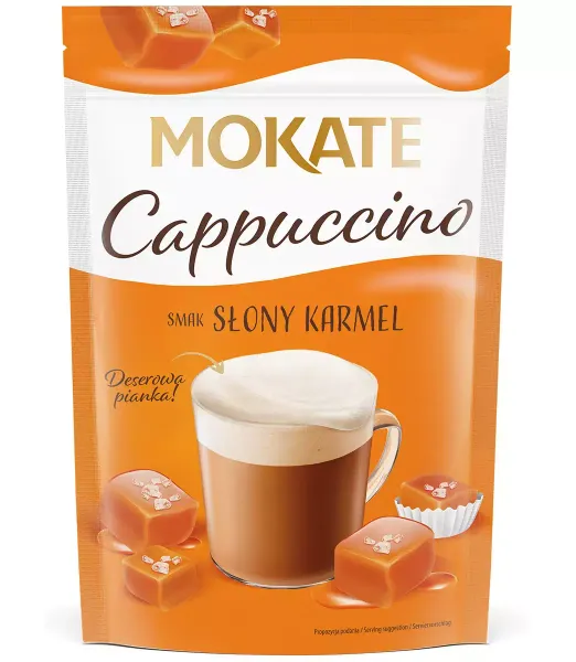 MOKATE CAPPUCINO 110G SŁONY KARMEL zdjęcie 1