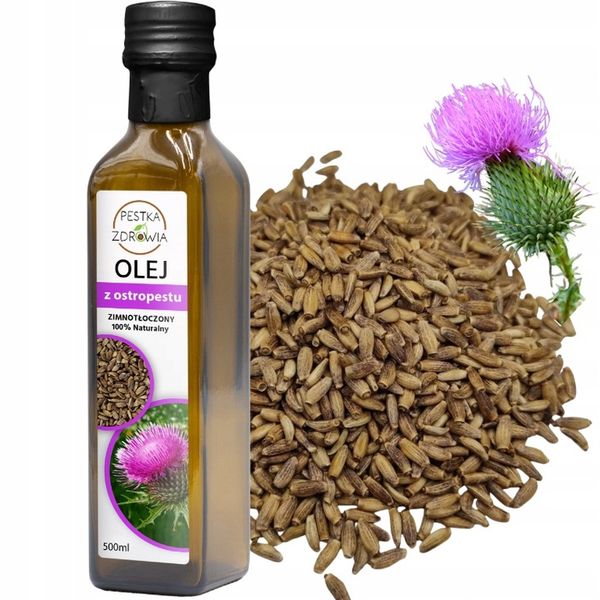 Olej z ostropestu - 500 ml zdjęcie 9
