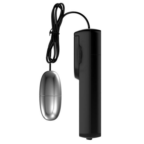 Srebrne Jajko Z Wibracją Sterowane Pilotem Na Kablu - Vibra Egg na Arena.pl