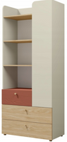Regał Do Pokoju Młodzieżowego 120cm Koral YOKO JR -3 Kolory Do Wyboru