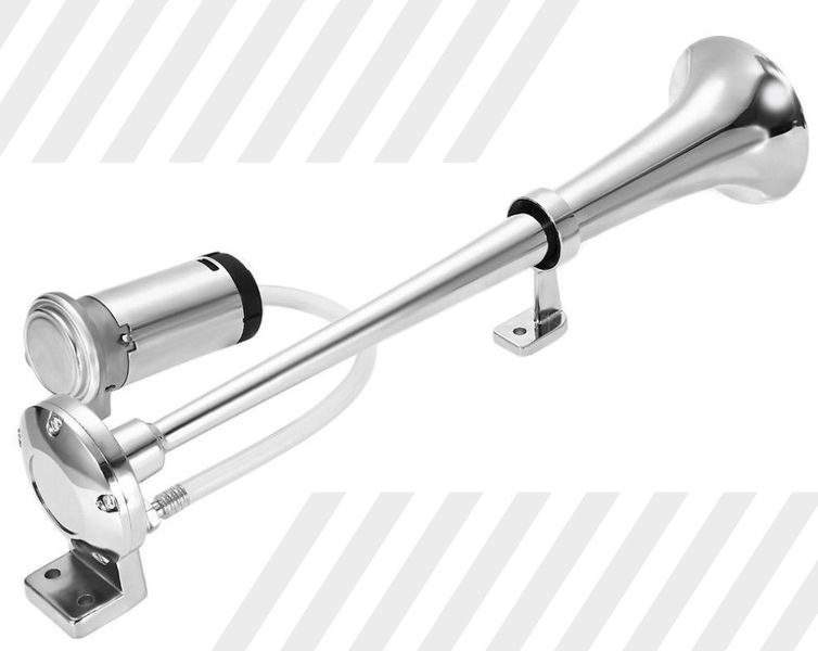 Klakson pneumatyczny z kompresorem 150db zdjęcie 2