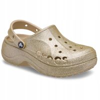 Crocs Damskie Buty Chodaki Klapki Baya Platform Glitter 208459 Clog 37-38