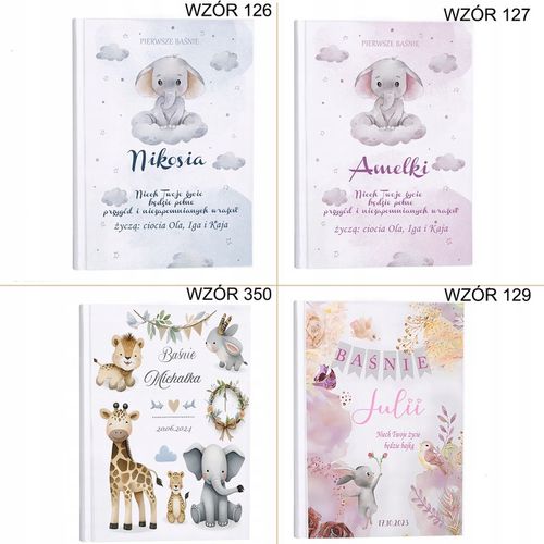 Bajki dla dzieci prezent na Roczek Chrzest Urodziny Imię dziecka na Arena.pl