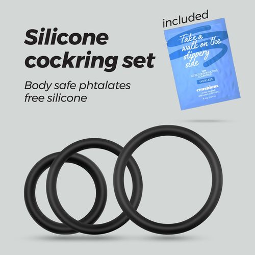 crushious bandoleros silicone penis ring set na Arena.pl