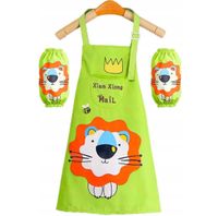 fartuch dziecięcy regulowany wodoodporny zielony