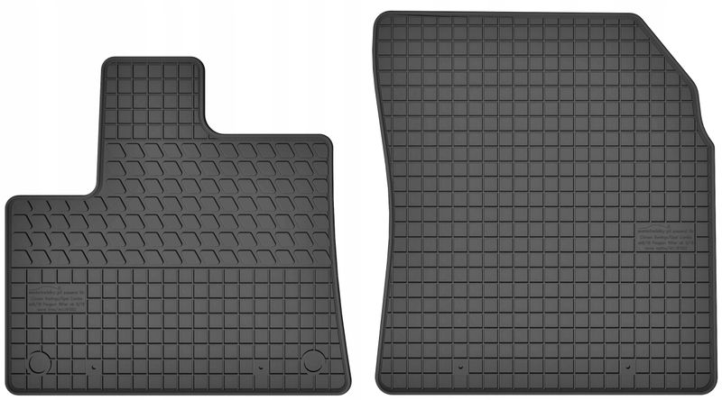 Opel Combo E od 18 DYWANIKI GUMOWE PRZÓD STOPERY zdjęcie 1