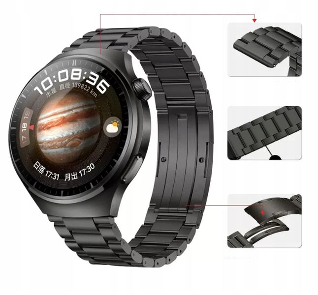 PASEK TYTANOWY DO HUAWEI WATCH 4 PRO zdjęcie 1