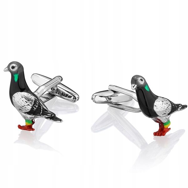 Spinki do mankietów X2 Gołąb zdjęcie 1