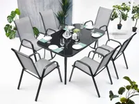 Zestaw mebli ogrodowych meble TARAS 6+1 Komplet
