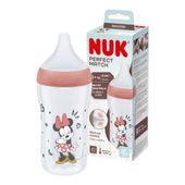 NUK Perfect Match Butelka 260ml 3m+ Smoczek Silikonowy M Disney Myszka