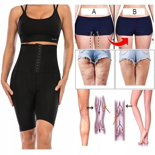 LEGINSY MODELUJĄCE SPODNIE ODCHUDZAJĄCE TERMICZNE na Arena.pl