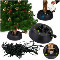 STOJAK CHOINKOWY KAMAI PODSTAWKA POD CHOINKĘ 2M + GRATIS 50 LAMPEK LED