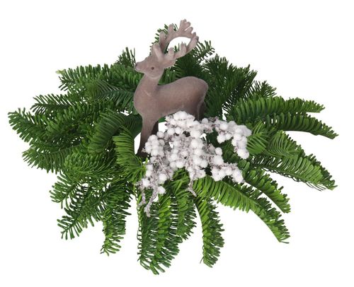 WIANEK DEKORACYJNY Z IGLIWIA IGLIWIE STROIK 36 CM na Arena.pl