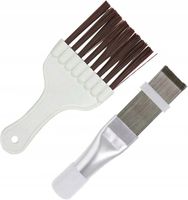 SZCZOTKA DO CZYSZCZENIA LAMELI PAROWNIKA PŁETWY KLIMATYZATORA ZESTAW