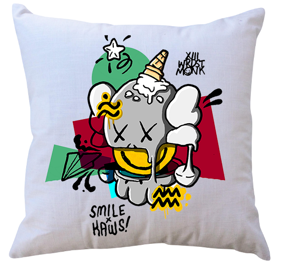 Poduszka KAWS zdjęcie 1