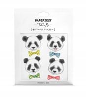Paperself tatuaż wodny tymczasowy Pandas