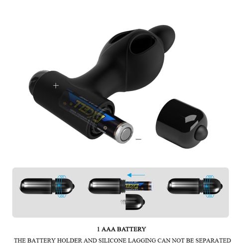 MR PLAY   SILICONE VIBRATING ANAL PLUG na Arena.pl