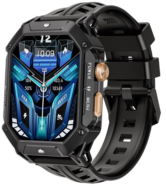 smartwatch męski rubicon rncf24-1 black zdjęcie 1