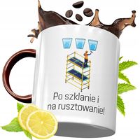 Kubek Bordowy Dla Budowlańca Na Urodziny Prezent Z Nadrukiem Ze Zdjęciem
