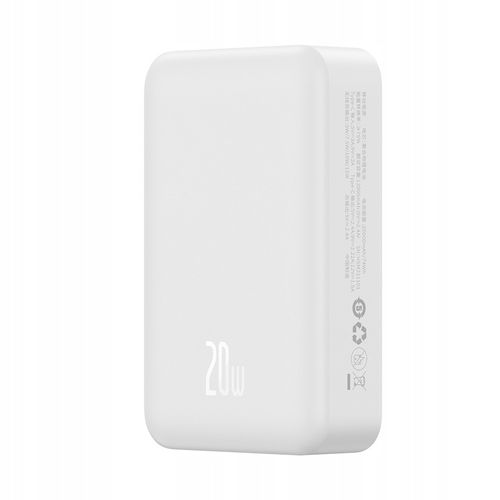 BASEUS POWER BANK 20000mah PD 20W USB-C TYP-C MAGSAFE ŁADOWANIE INDUKCYJNE na Arena.pl