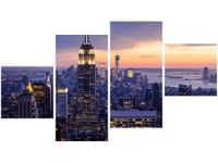 OBRAZ PANORAMA MIASTA NOWY JORK