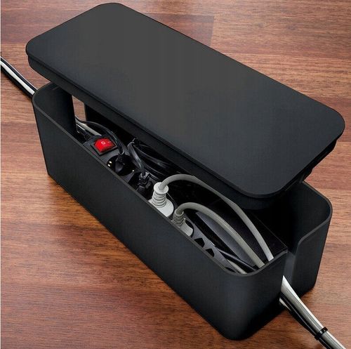 POJEMNIK ORGANIZER NA KABLE PUDEŁKO LISTWY DUZY na Arena.pl