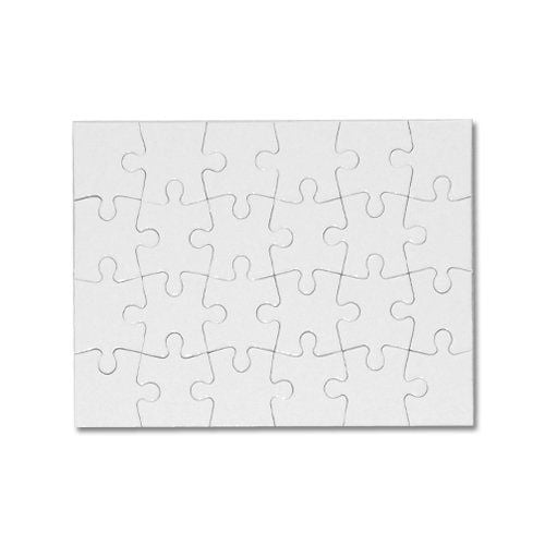 Puzzle A5 18 x 13 cm 24 elementów Sublimacja Termotransfer zdjęcie 1