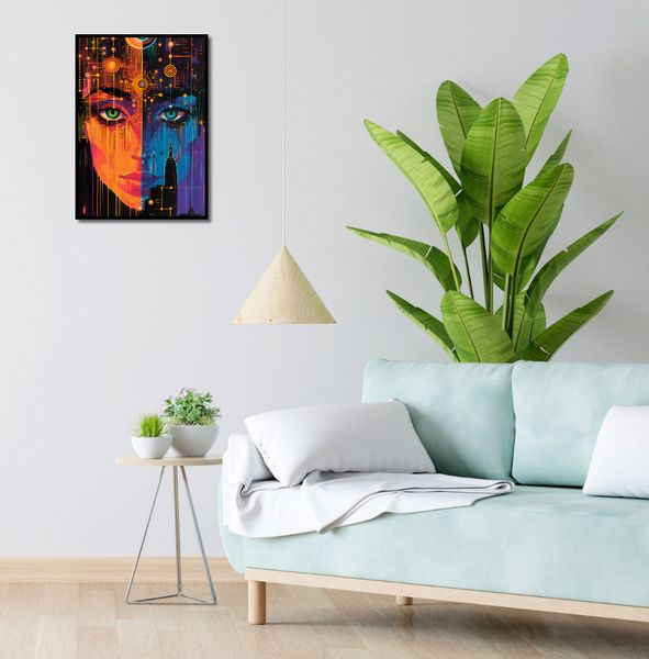 Plakat 39,5x55cm Cyfrowa Psyche zdjęcie 4