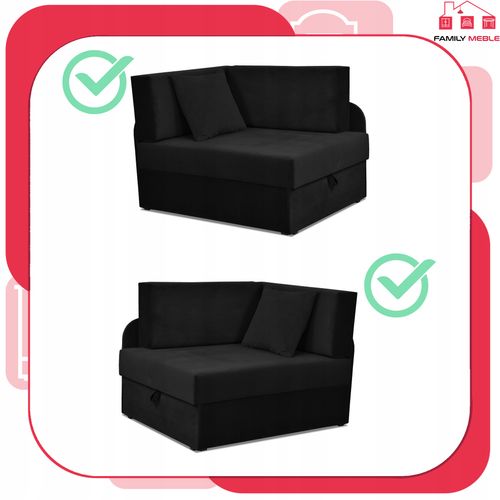 Narożnik dziecięcy Denis rozkładany pojemnik łóżko dla dzieci materac kubuś na Arena.pl