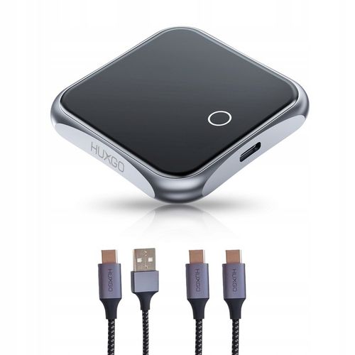 HUXGO bezprzewodowy adapter 2w1 do Apple CarPlay i Android Auto BY963A na Arena.pl