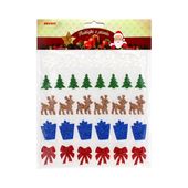 NAKLEJKI Z PIANKI PVX18 BREWIS ŚWIĄTECZNE