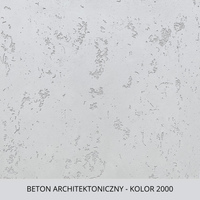 Beton architektoniczny tynk dekoracyjny 15 kg / do 15 m² Kolor 2000