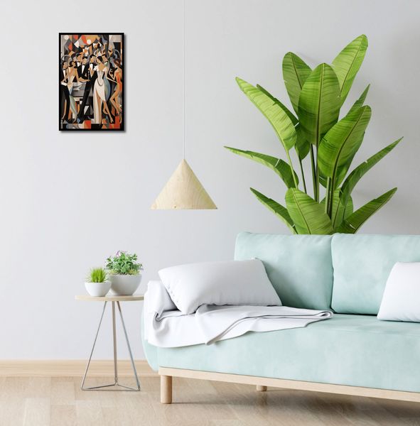 Plakat 30x45cm Bal w Art Deco zdjęcie 4