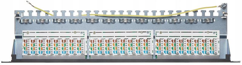 PATCH PANEL RJ-45 PP-24/RJ6-C/FTP zdjęcie 2