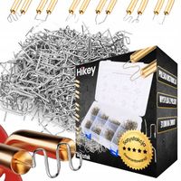 ZSZYWKI DO ZGRZEWARKI DO PLASTIKU TWORZYW ZESTAW 8 TYPÓW 800SZT 0,8MM