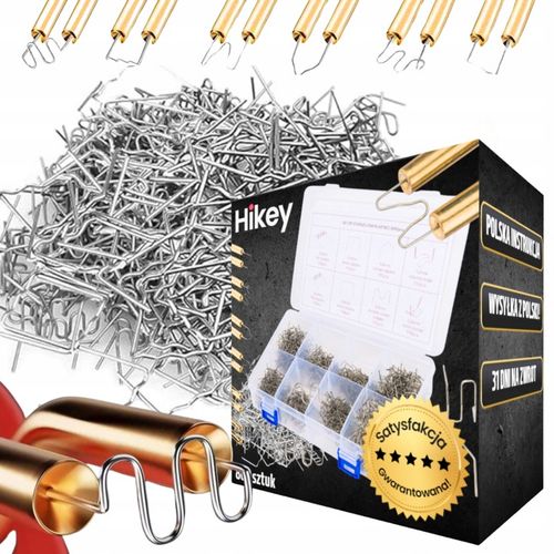 ZSZYWKI DO ZGRZEWARKI DO PLASTIKU TWORZYW ZESTAW 8 TYPÓW 800SZT 0,8MM na Arena.pl