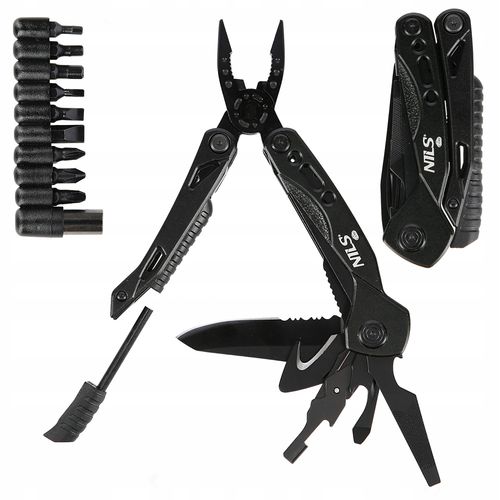 NILS MULTITOOL ZESTAW NARZĘDZI WIELOFUNKCYJNY 12w1 na Arena.pl
